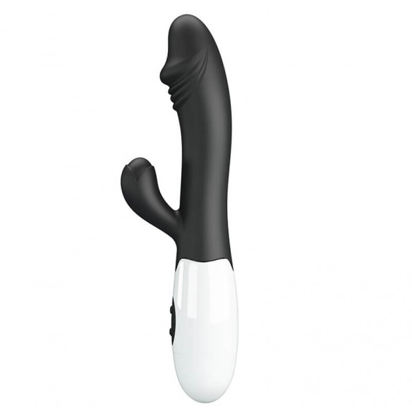 PRETTY LOVE - Snappy Wand Vibrator (Battery - Black) PRETTY LOVE - Snappy Wand Vibrator (Battery - Black)